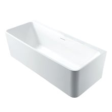 Alto Back- To-Wall Freestanding Bath